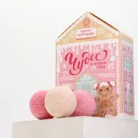 Адвент-календарь "Чудес в Новом году", бомбочки для ванны, 4х120