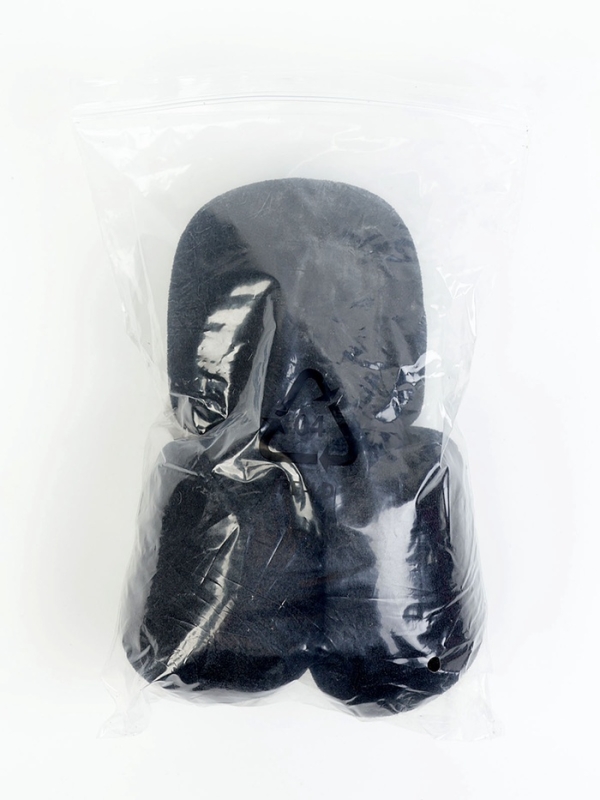 Набор ветрозащиты для микрофона Music Life, черный, 3 штуки, 8 х 8,7 см