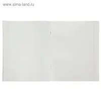 Тетрадь 36 листов в клетку, Calligrata &laquo;Яхты&raquo;, обложка мелованный картон, серые листы, МИКС