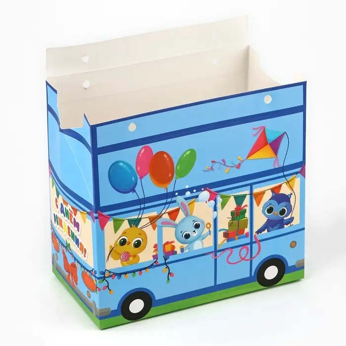 Коробка для сладостей &laquo;С днём рождения!&raquo;, 10 х 18 х 14 см