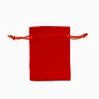 Мешочек бархатный &laquo;Классика&raquo; 9&times;12, красный