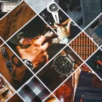 Бумага упаковочная глянцевая &laquo;Мужская&raquo;, 70 х 100 см