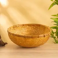 Чаша плетеная, 32 см, бамбук