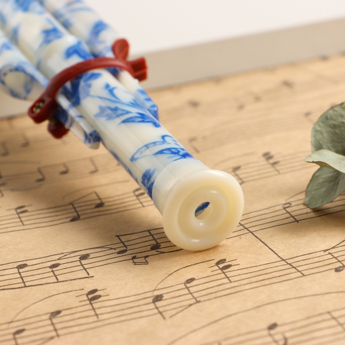 Флейта Music Life, хулуси, тональность C, цвета слоновой кости, 42 х 8,7 х 5 см