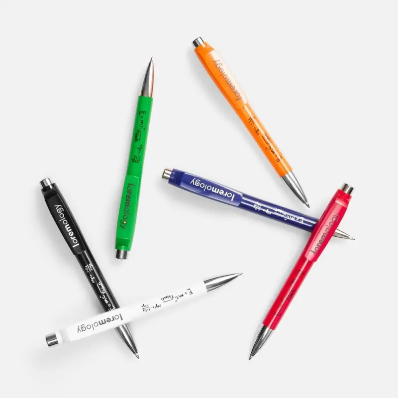 Ручка шариковая Klippa, красная