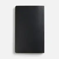 Ежедневник Trait, недатированный, черный с желтым