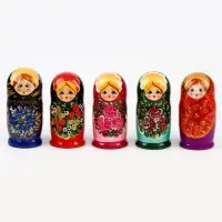 Матрёшка 5 в 1 большая, МИКС