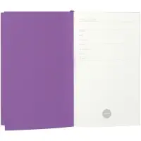 Ежедневник Flat Mini, недатированный, фиолетовый