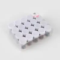 Булавки английские, 22 мм, 50 шт., разноцветные