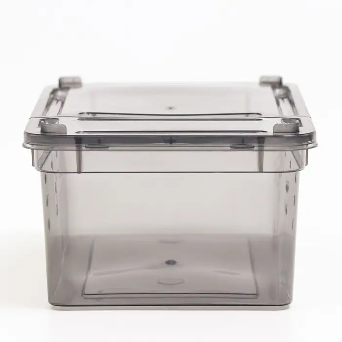 Переноска - отсадник для рептилий, 19 х 12,5 х 7,5 см, черная