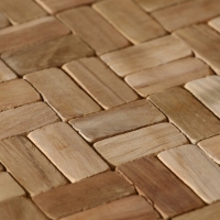 Коврик из тикового дерева, 40х30х0,7 см