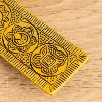 Подставка под благовония "Активация чакр" алюминий 25 см