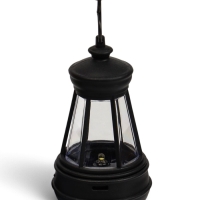 Садовая фигура с подсветкой "Слоник с гномами" 12х10х27см