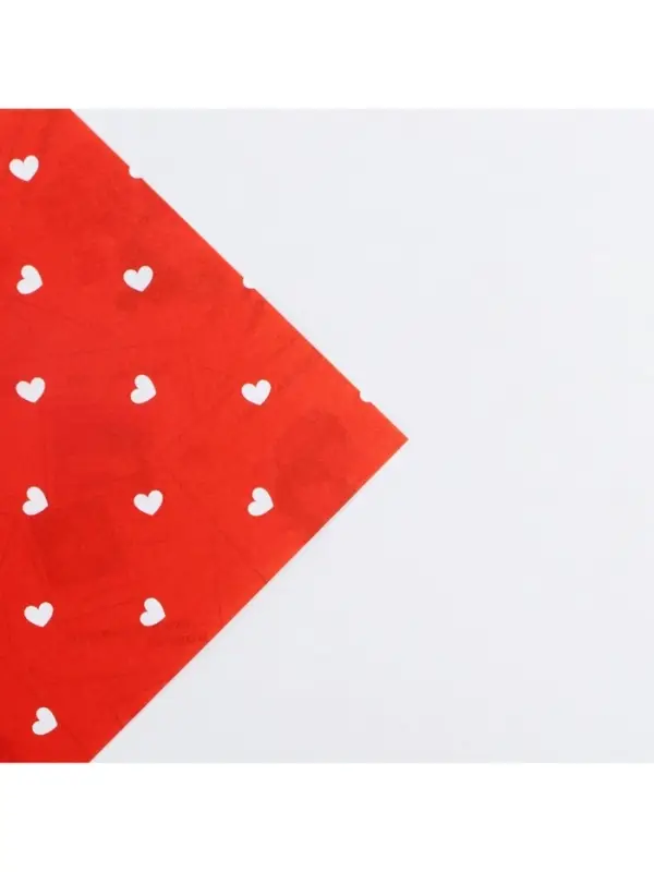 Бумага упаковочная глянцевая двухсторонняя &laquo;Любовь это...&raquo;, 70 х 100 см