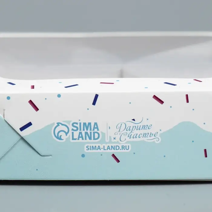 Коробка кондитерская, упаковка, Sweet life, 23 х 20 х 4 см