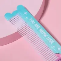 Расчёска фигурная &laquo;Кошка-русалка&raquo;, 14.7&times;3.8(&plusmn;1) см