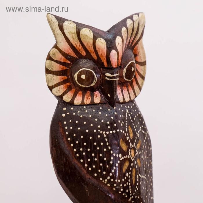 Музыка ветра &laquo;Сова&raquo;, 83&times;20&times;4 см, бамбук, МИКС