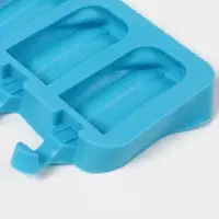 Форма для мороженого &laquo;Эскимо макси&raquo;, силикон, 19.5&times;14.5&times;2.5 см, 3 ячейки (8.2&times;4.6 см), МИКС