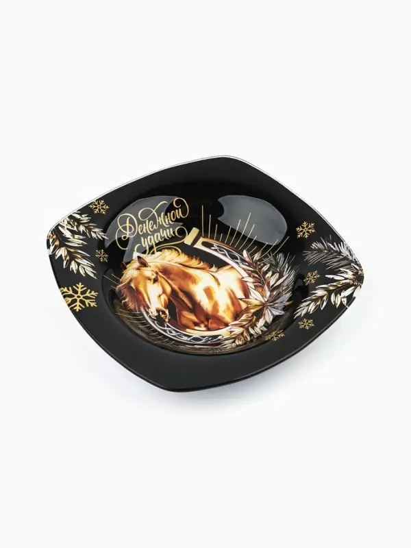 Тарелка глубокая "Денежной удачи", 20 см