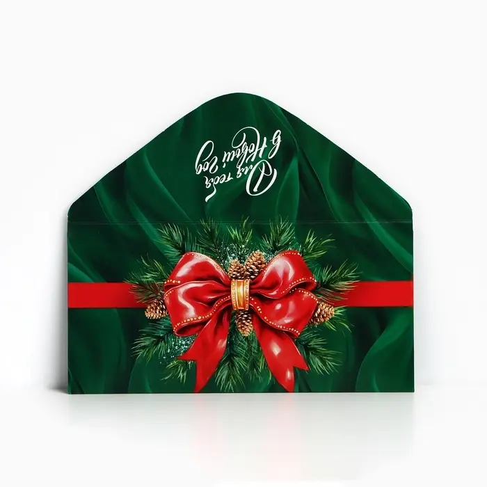 Конверт для денег &laquo;Бант&raquo;, 16.5 х 8 см