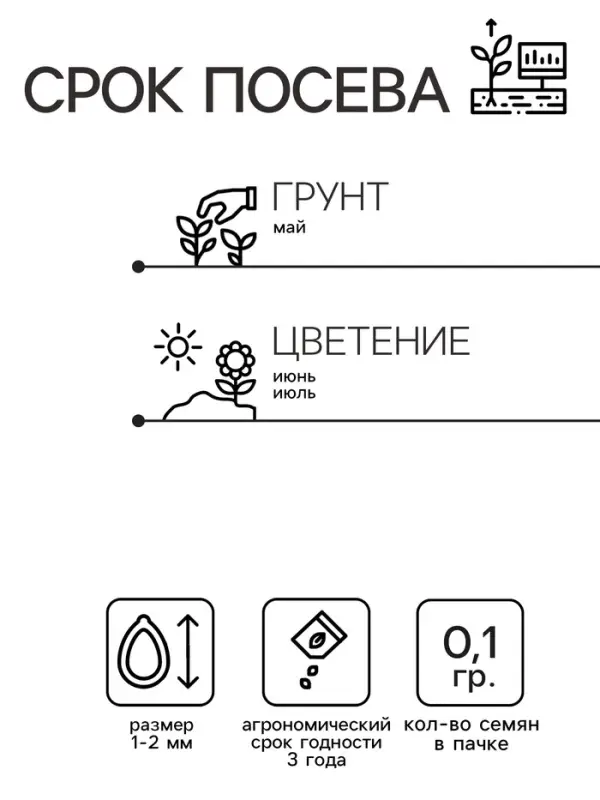 Семена цветов Овсяница "Синичка", ц/п,  декоративная , 0,1 г