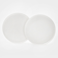 Набор тарелок 2 шт 26х2 см Magistro  "White Snow"