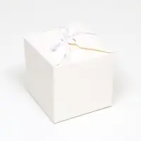 Коробка складная, квадратная, белая, 12&times;12&times;12 см