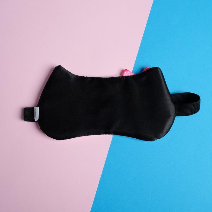 Маска для сна SVOBODA VOLI &laquo;Сова&raquo;, розовая