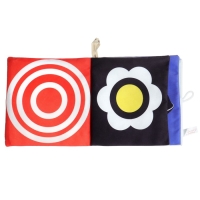 Книжка - шуршалка Крошка Я &laquo;Зверята&raquo; развивающая по методике Г. Домана, 12х12 см.