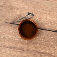 Стакан 8х8х8 см, тиковое дерево