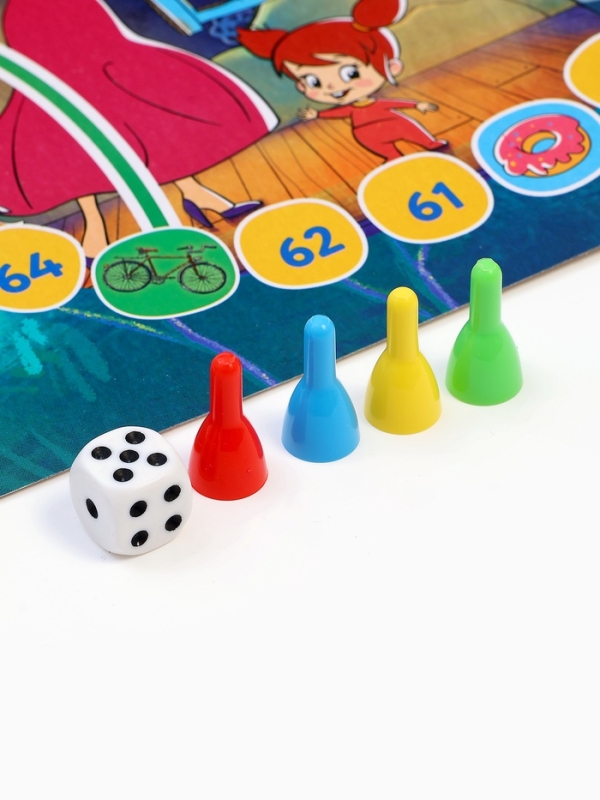 Настольная игра - ходилка &laquo;Простоквашино&raquo;, 2-4 игрока, 5+