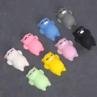 Антистресс игрушка - мялка &laquo;Киска&raquo;, цвета МИКС