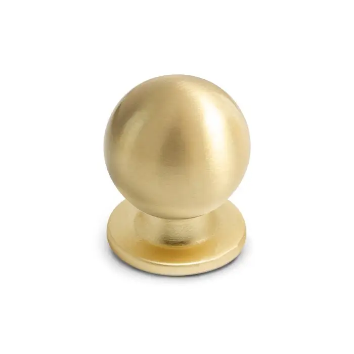 Ручка кнопка РК008, цвет золото