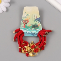 Браслет фен-шуй "Растительный узор" регулируемая длина набор 5 шт