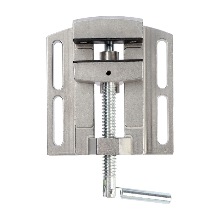 Мини-тиски алюминиевые ТУНДРА, станочные, 75 мм