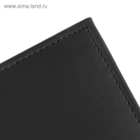 Ежедневник недатированный А5, 160 листов "Вивелла", обложка искусственная кожа, перфорация углов, чёрный