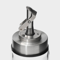 Бутылка стеклянная для соусов и масла с мерной шкалой Magistro &laquo;Мист&raquo;, 200 мл, 5,5&times;17,5 см