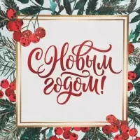 Пакет подарочный крафтовый &laquo;Рябина&raquo;, 25 х 22 х 12 см