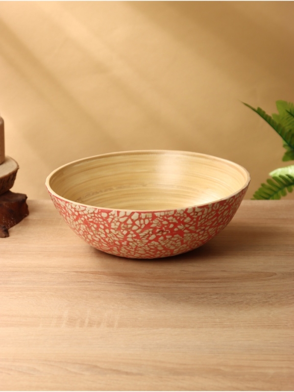 Миска 25х25х8 см +/-1 см, бамбук