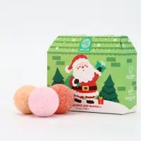 Бомбочки для ванны в домике &laquo;Дед Мороз&raquo;, набор 6 шт х 40 г, URAL LAB