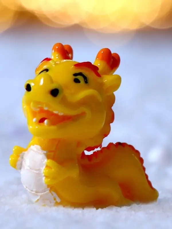 Миниатюра кукольная &laquo;Дракон&raquo;, набор 2 шт., размер 1 шт. &mdash; 2,8 &times; 3,2 см