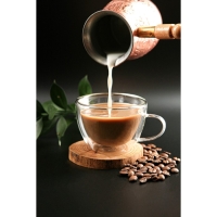 Кружка стеклянная с двойными стенками Magistro &laquo;Дуо&raquo;, 190 мл