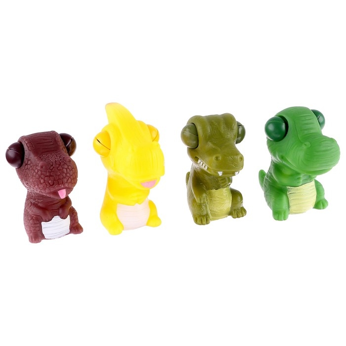 Мялка пучеглазик &laquo;Динозавр&raquo;, виды МИКС