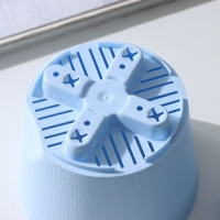 Горшок для цветов с прикорневым поливом &laquo;Альянс&raquo;, 0,4 л, d=10 см, h=8,5 см, голубой