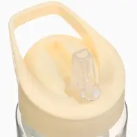 Поильник детский с трубочкой &laquo;Дино&raquo;, 350мл., цвет бежевый Крошка Я