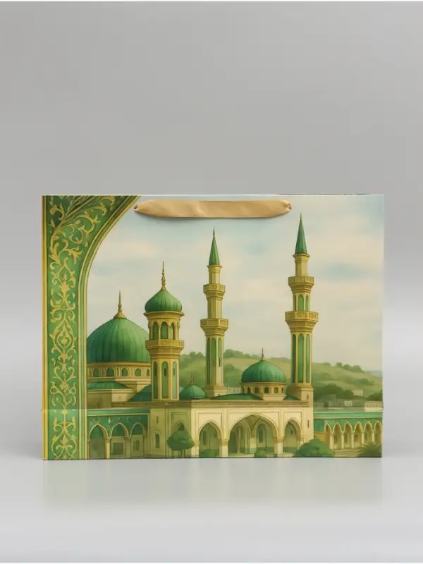 Пакет подарочный, упаковка &laquo;Священный праздник&raquo;, L, 31 &times; 40 &times; 11,5 см