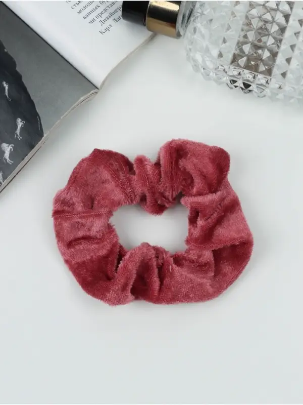 Резинка для волос "Бархат" яркость, микс