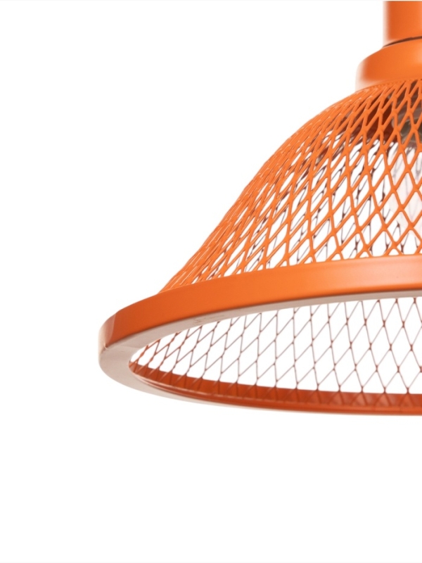 Светильник Robert 1х40Вт Е27 пр-1м неон оранжевый 24х24х14см