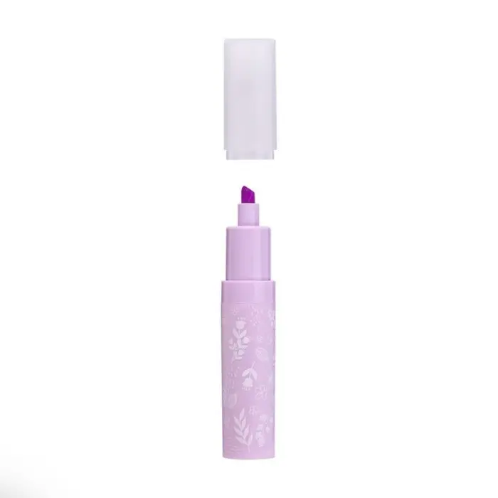 Набор маркеров-текстовыделителей 3 цвета 1-5.0 мм Flower Marker Zefir, МИКС