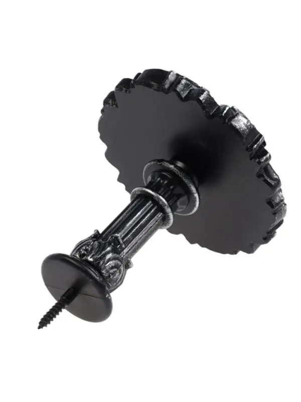 Крючок для штор CAPPIO KS035, d=9.8 мм, цвет серебро, 2 шт